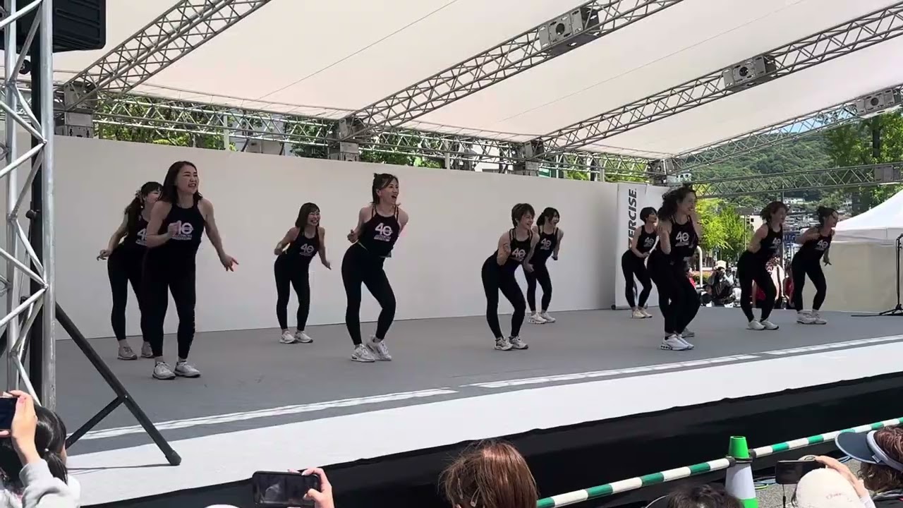 呉みなと祭り2025ジャザサイズインストラクター