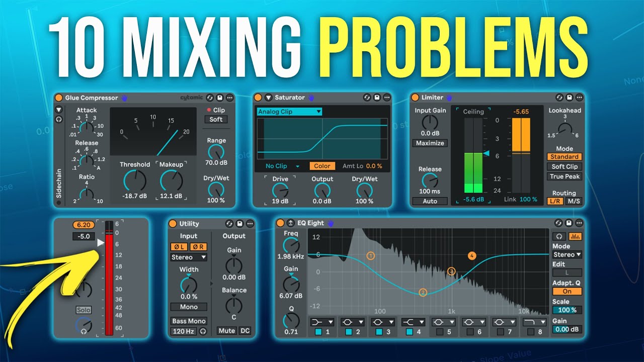 10 Mixing Issues To Check For Before Finishing Your Track