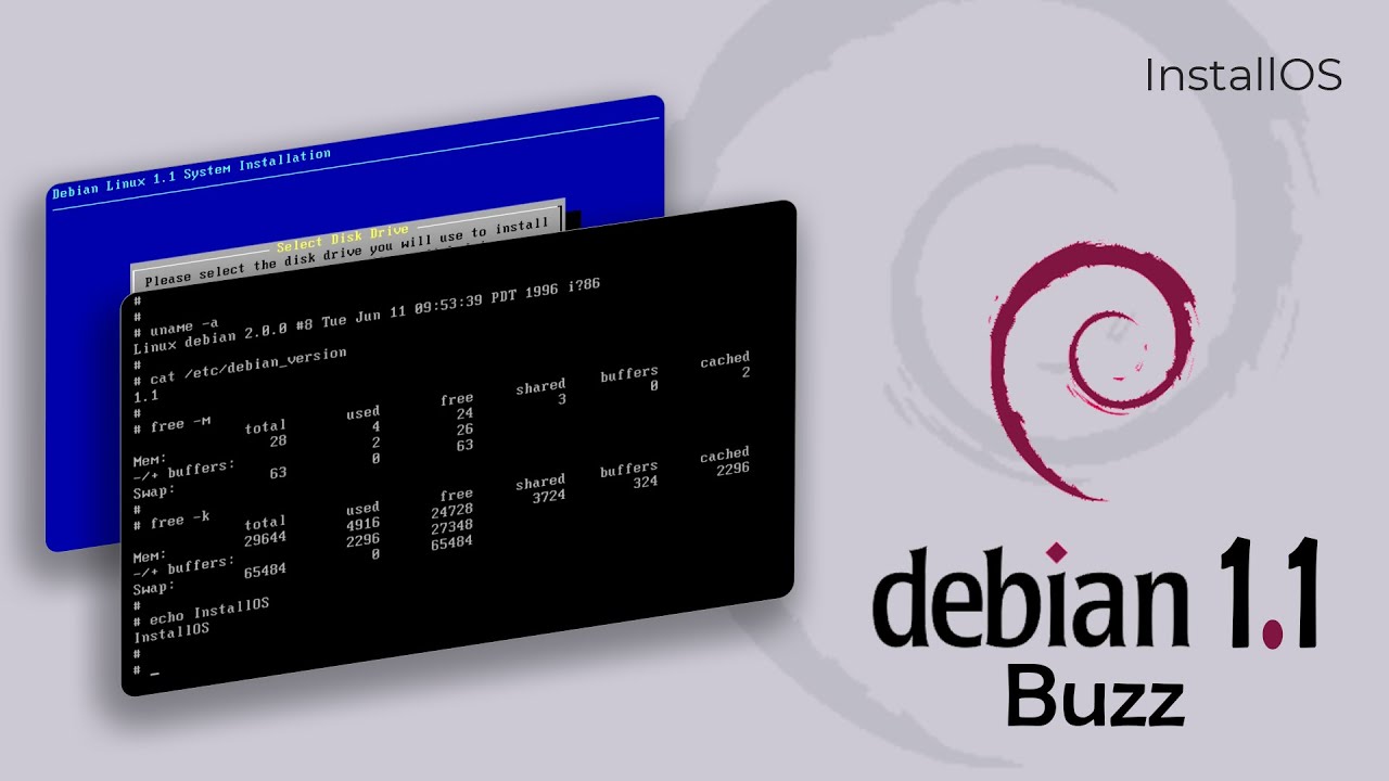 Installing Debian 1.1 Buzz | InstallOS