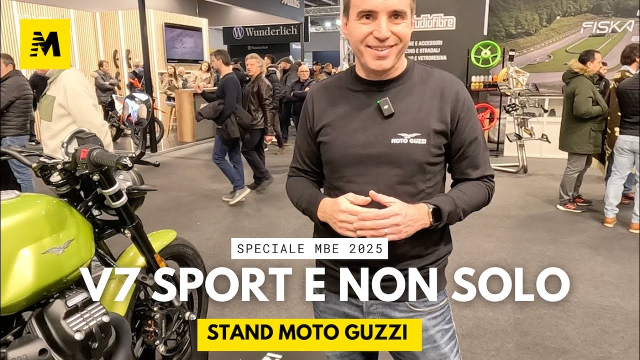 MBE 2025 Novit&agrave; Moto Guzzi