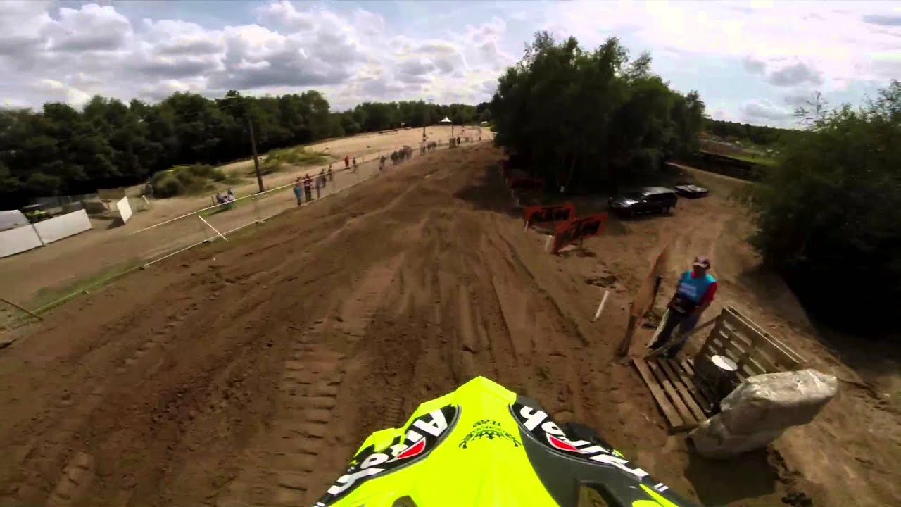 GoPro HD: Antonio Cairoli Moto 1 FIM World Motocross Championship Lommel, Belgium