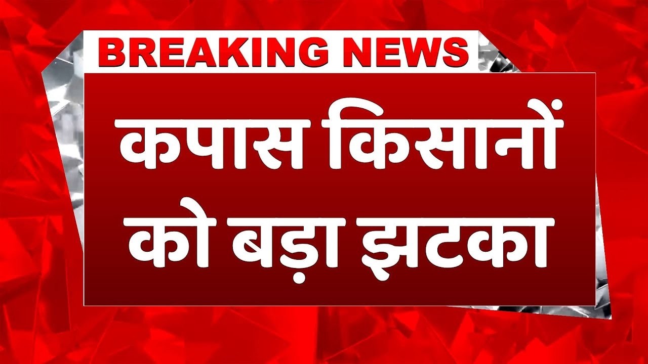 #breakingnews: Cotton Import पर सरकार का बड़ा फैसला, 31 अक्&zwj;टूबर तक ड्यूटी फ्री होगा आयात #news