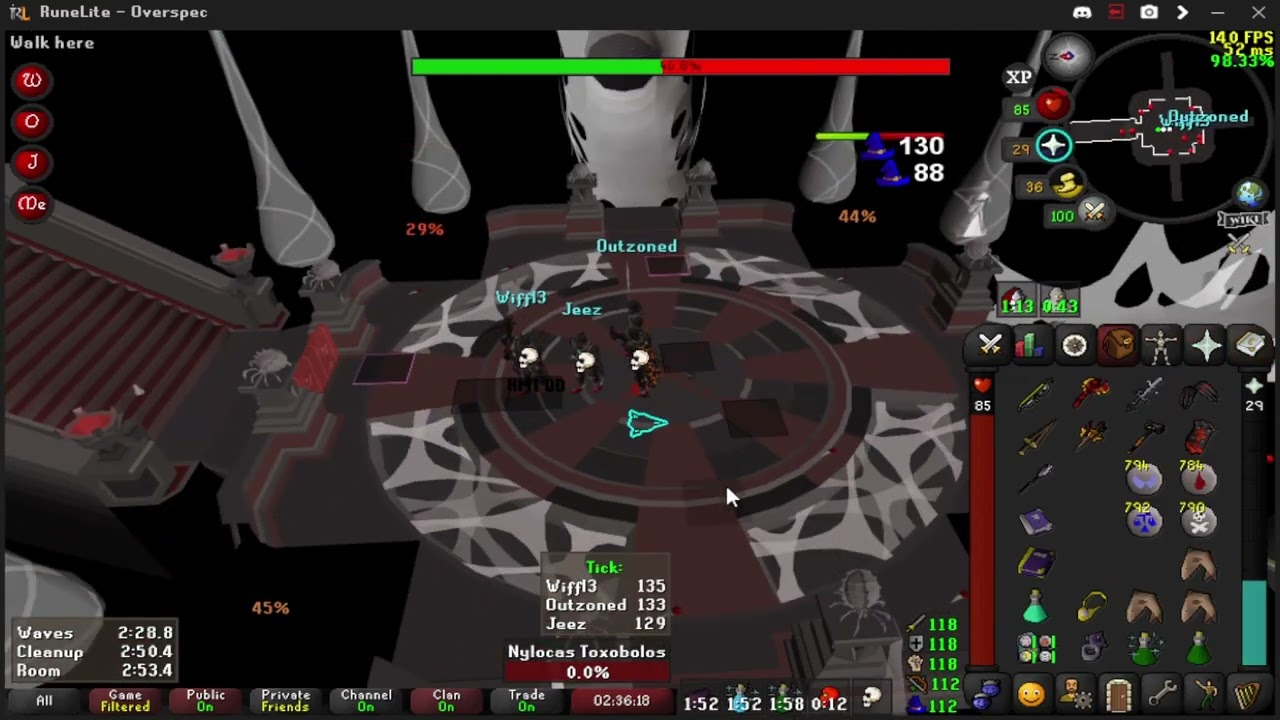 Tob 13:33 4s Osrs