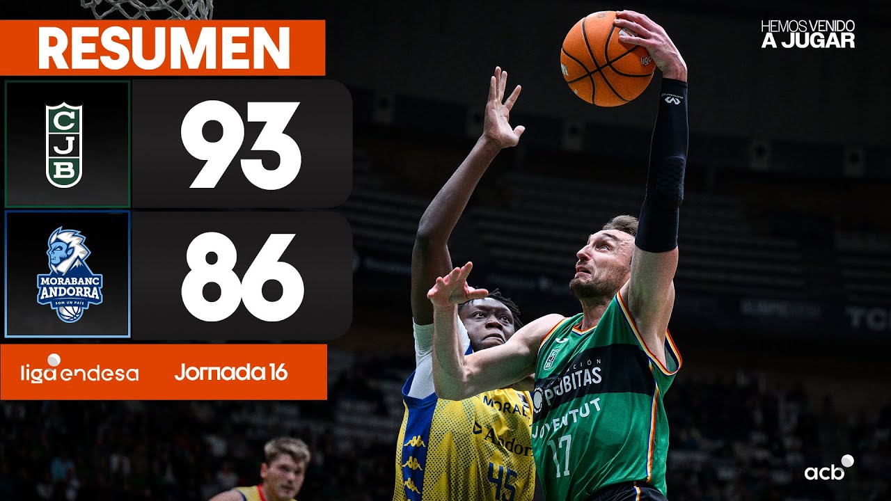Joventut Badalona - MoraBanc Andorra (93-86) RESUMEN | Liga Endesa 2024-25