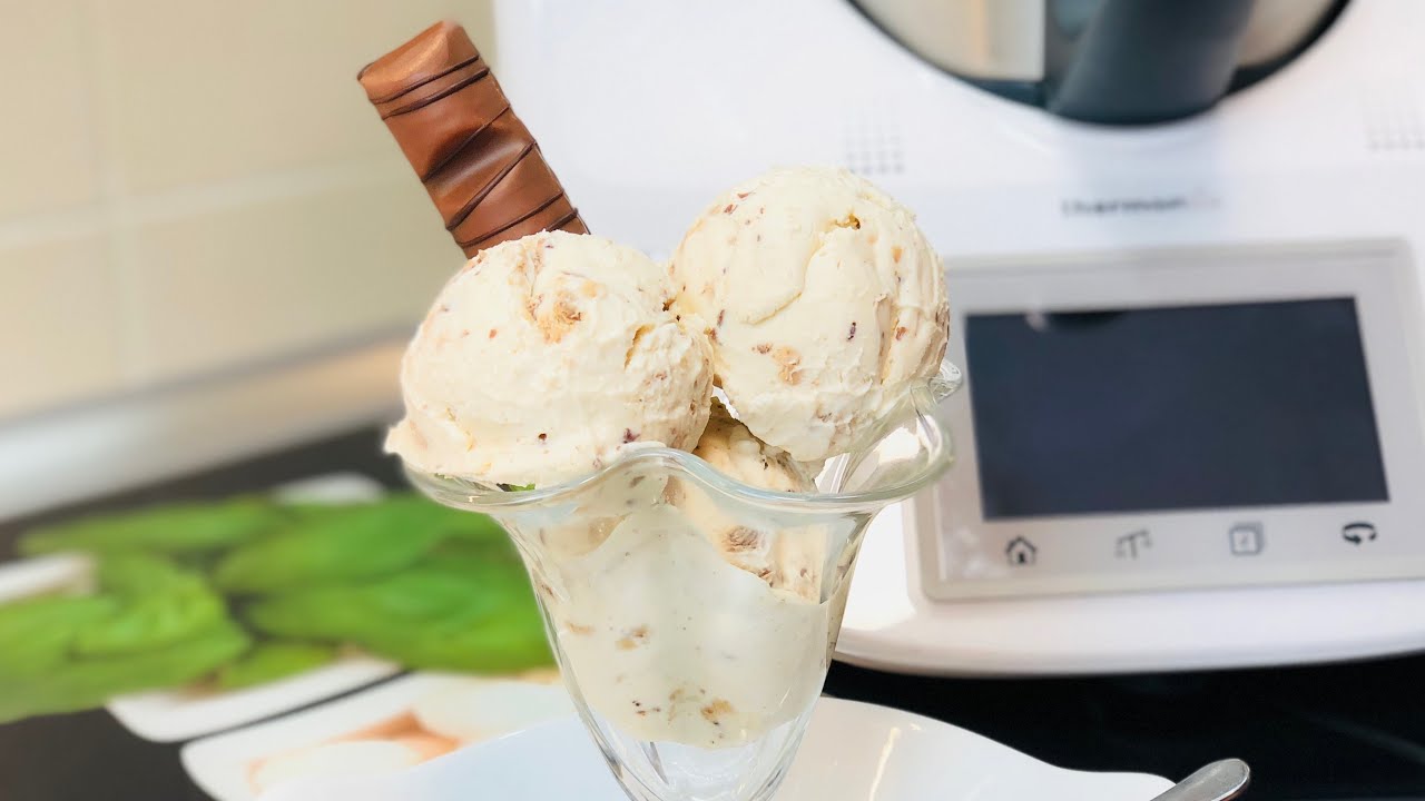HELADO de KINDER BUENO THERMOMIX | SIN Heladera