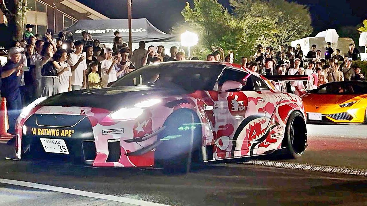 SAÍDA FRENÉTICA DO EVENTO DA LIBERTY WALK 🇯🇵