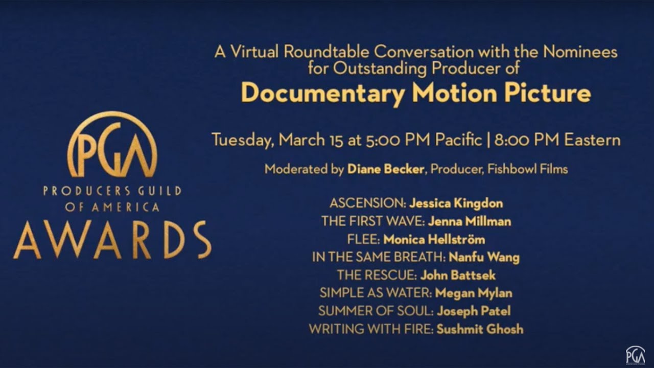 The 2022 Nominees for Best Documentary Motion Picture | PGA Awards Roundtable