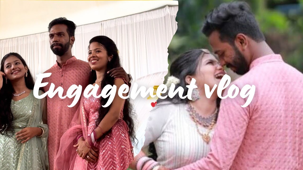 Finally engaged 😍Engagement highlights #athusee #trending #fyp #vlog