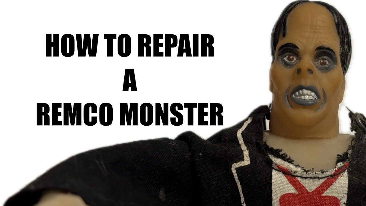 REMCO MONSTERS PHANTOM OF THE OPERA RESTORATION #remcomonsters #universalmonsters #toycollecting 