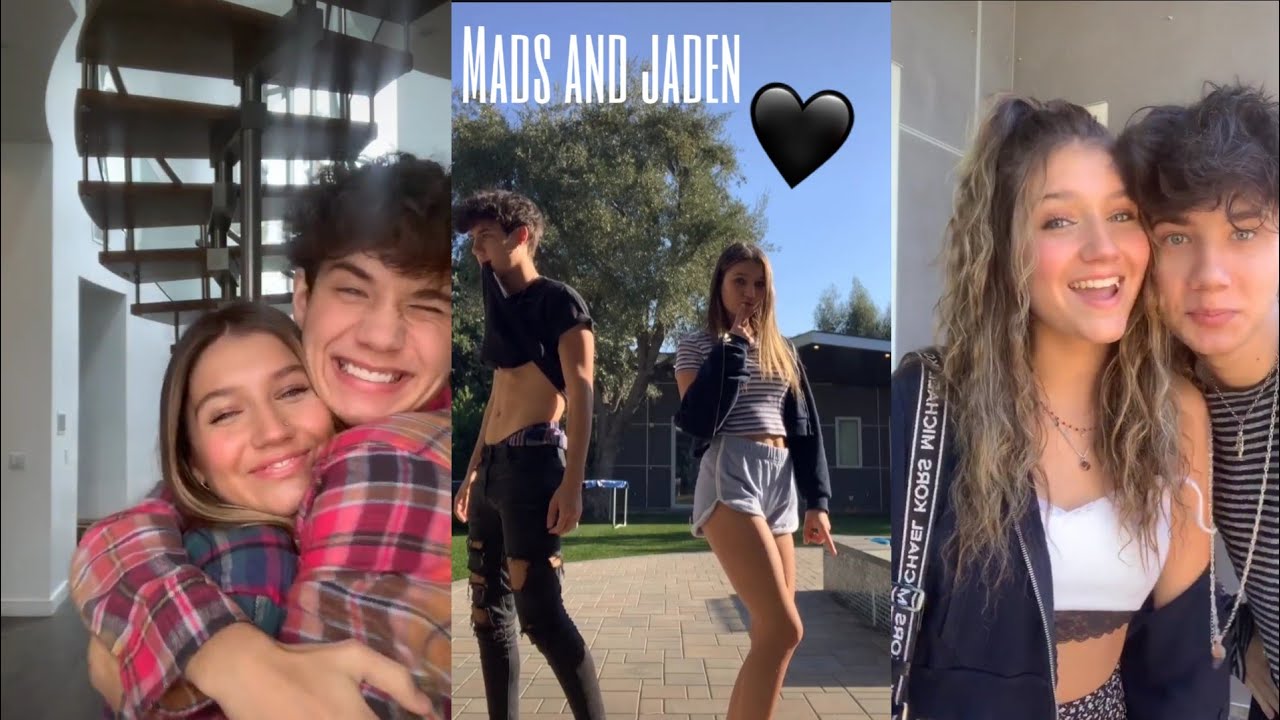 Jaden Hossler and Mads Lewis Tik Tok's
