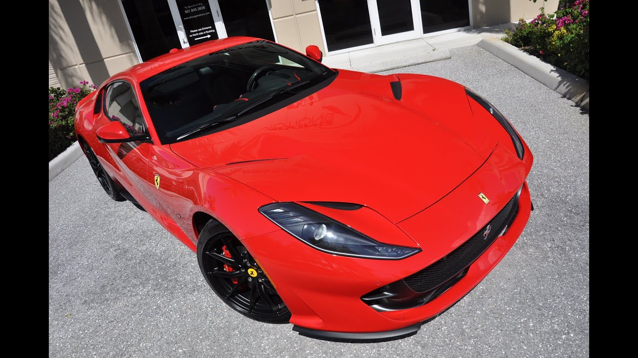 2019 FERRARI 812 SUPERFAST IN ROSSO CORSA RED WALKAROUND AND DRIVE POV BY DRIVING EMOTIONS