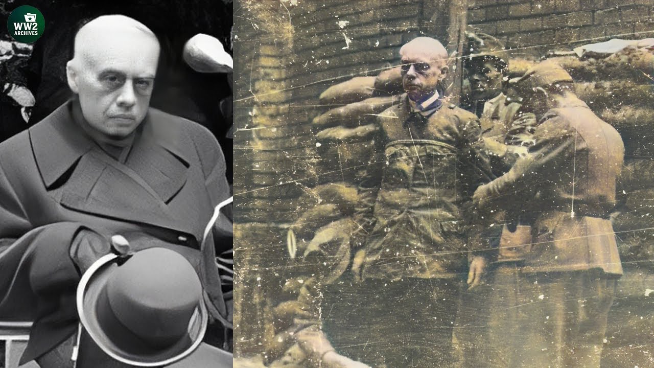 Execution of D&ouml;me Szt&oacute;jay - Hungarian Nazi Leader, Who Killed 400,000 Include Children at Auschwitz