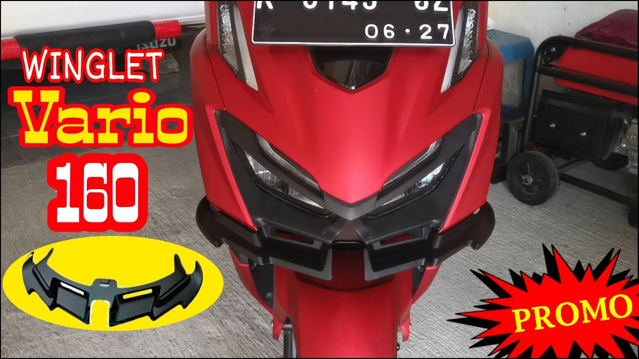Pemasangan WINGLET di VARIO 160