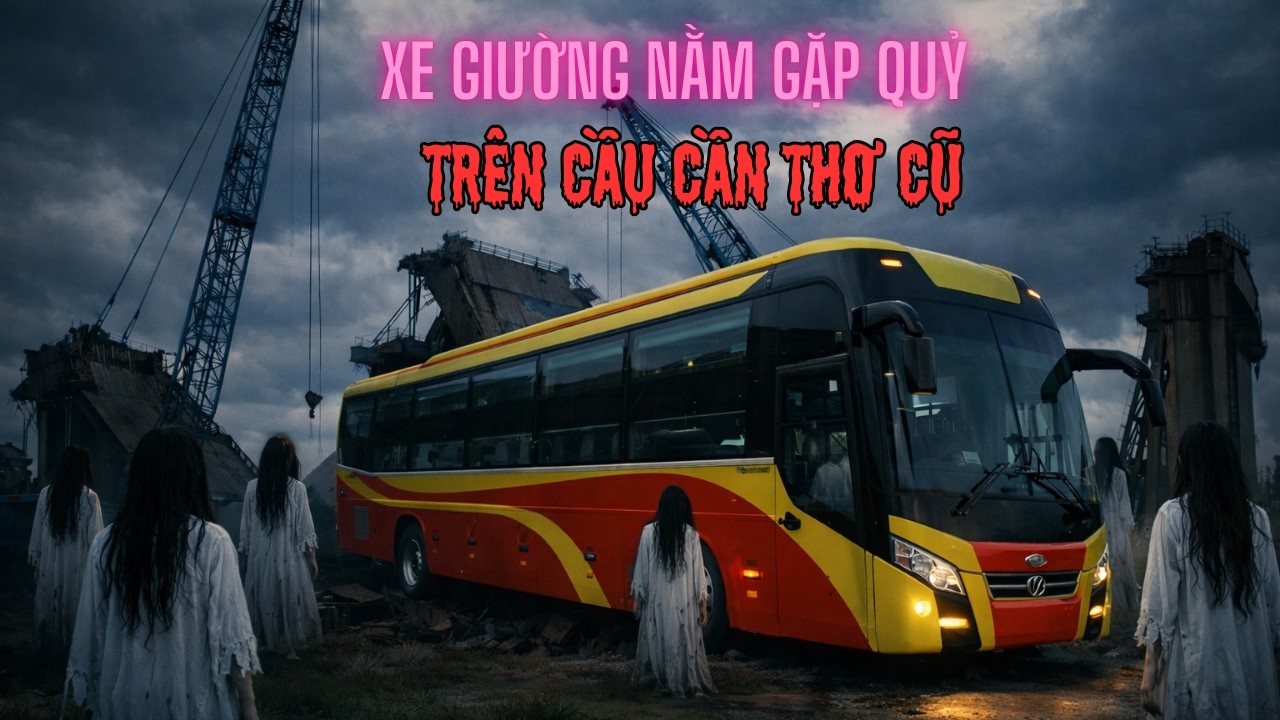 XE GIƯỜNG NẰM GẶP QUỶ TRÊN CẦU CẦN THƠ CŨ - CHUYỆN MA TÀI XẾ BẾP ÂM DƯƠNG