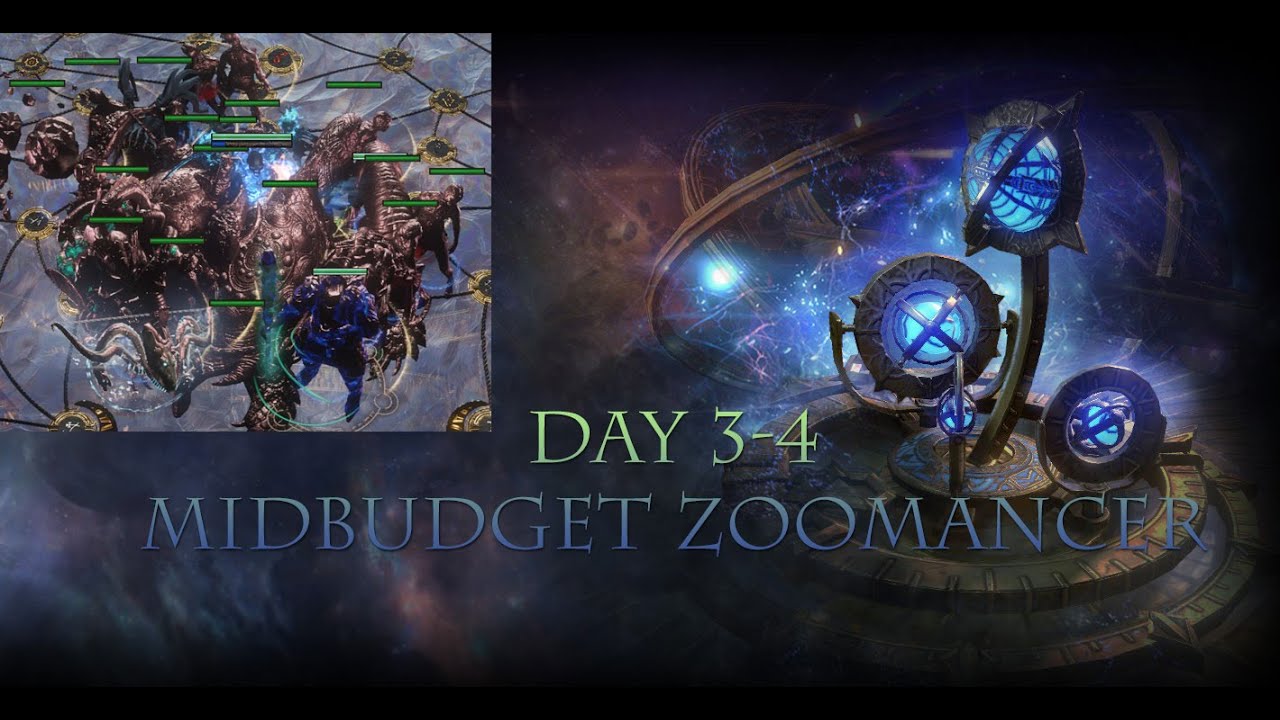 POE 3.23 Day 3-4 recap. Mid budget Zoommancer