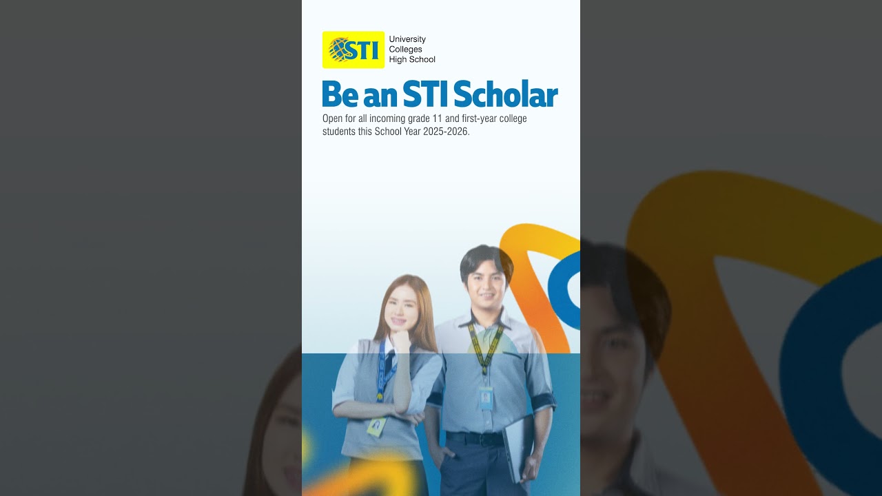 Scholarships available for College and Senior High School! Open to new students. Apply Online!