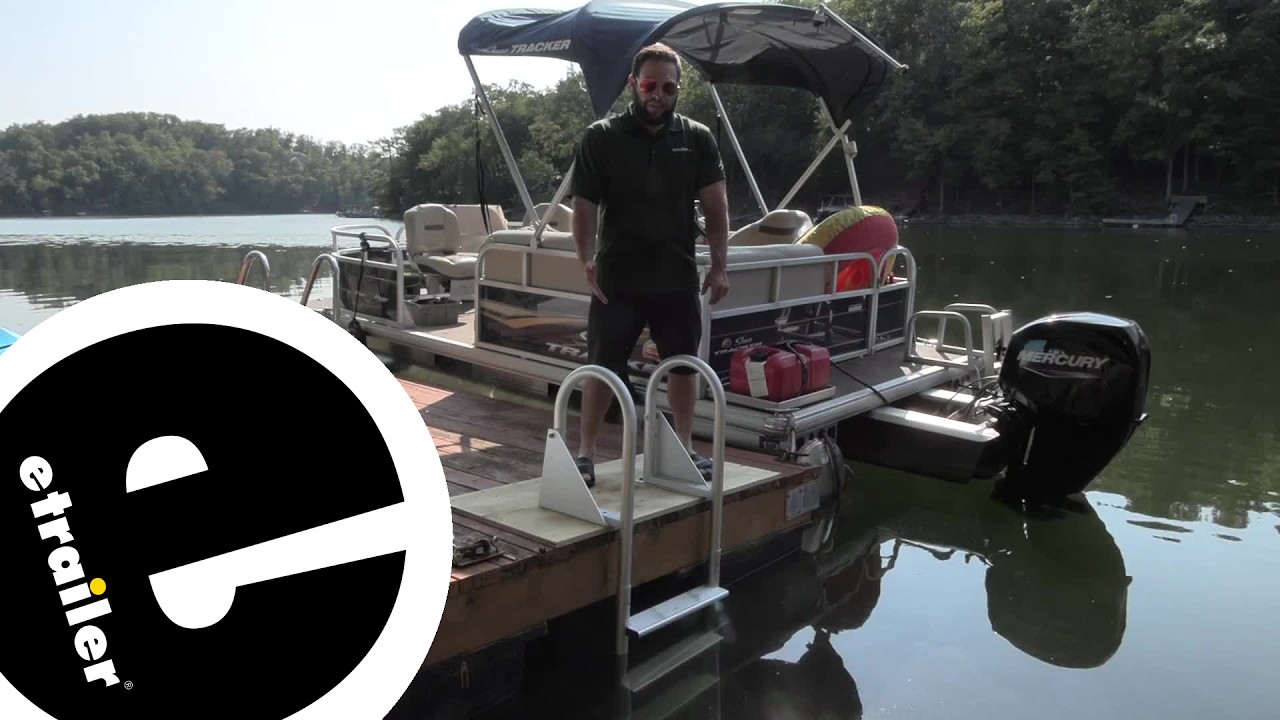 etrailer | An In-Depth Look at the Jif Marine Hinged Dock Ladder