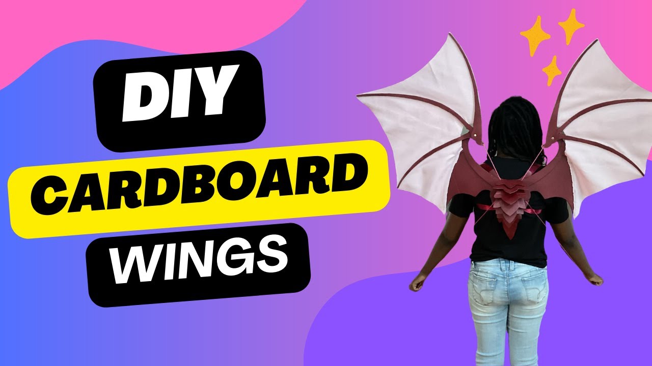 DIY Cardboard Wings