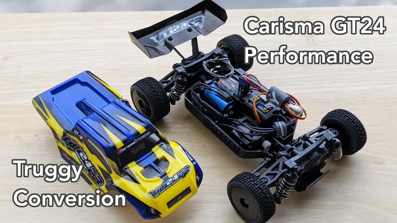 Carisma GT24/GT24B/GT24TR: Upgraded Servo, ESC, Shocks and Suspension