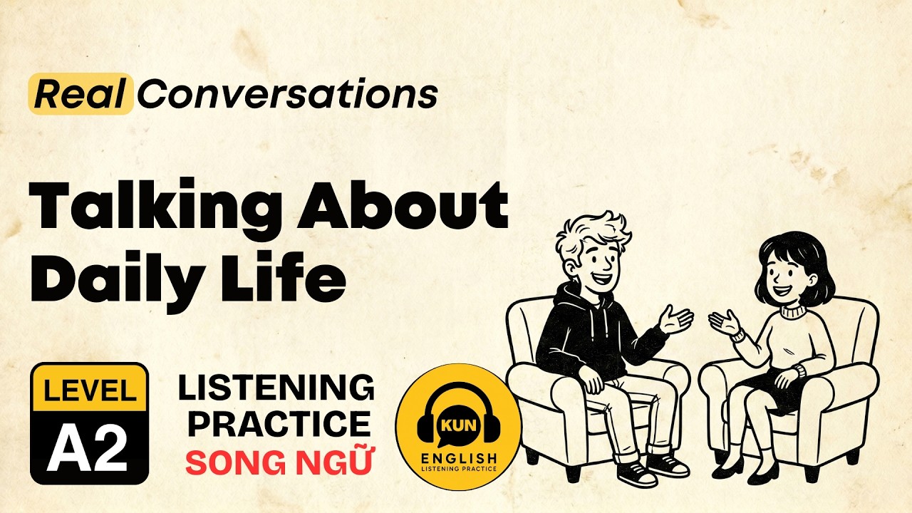 A2 English Listening Practice | Easy Conversations for Beginners