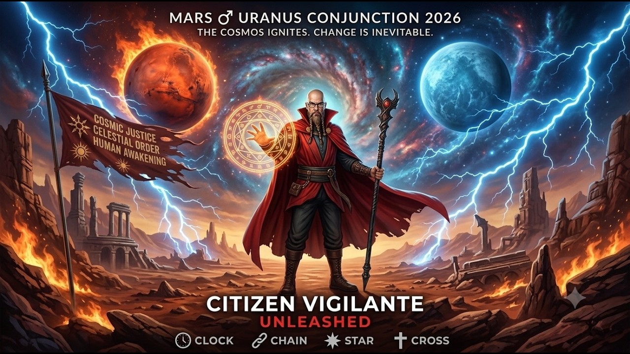 Соединение Марса и Урана в июле 2026 года: Гражданский мститель на свободе ⚡️👁️