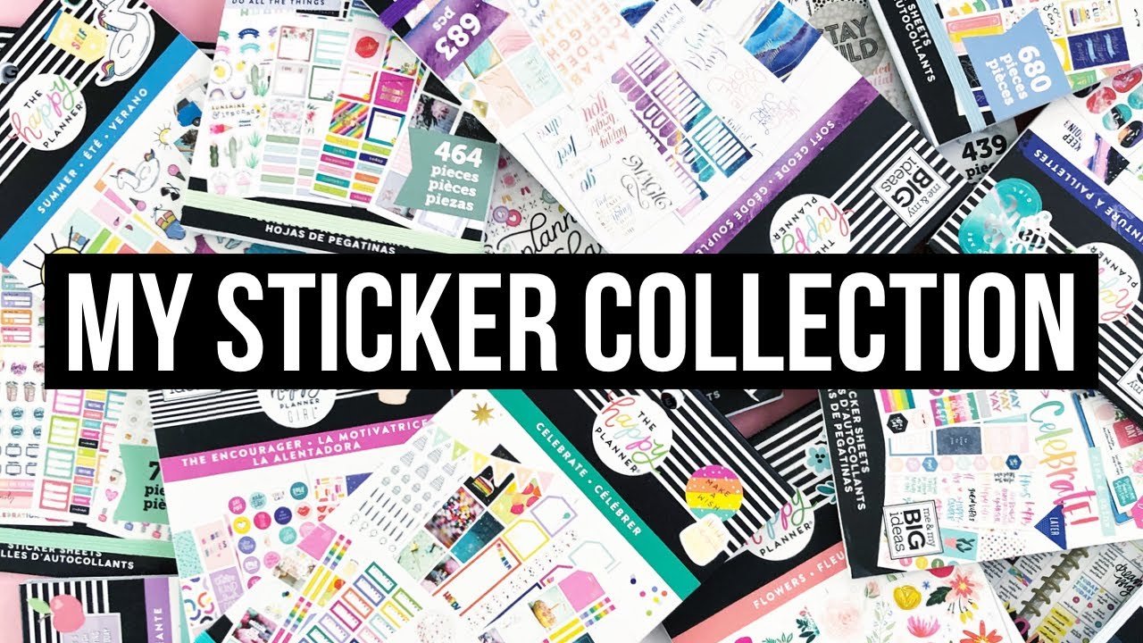 My Entire Planner Sticker Collection!