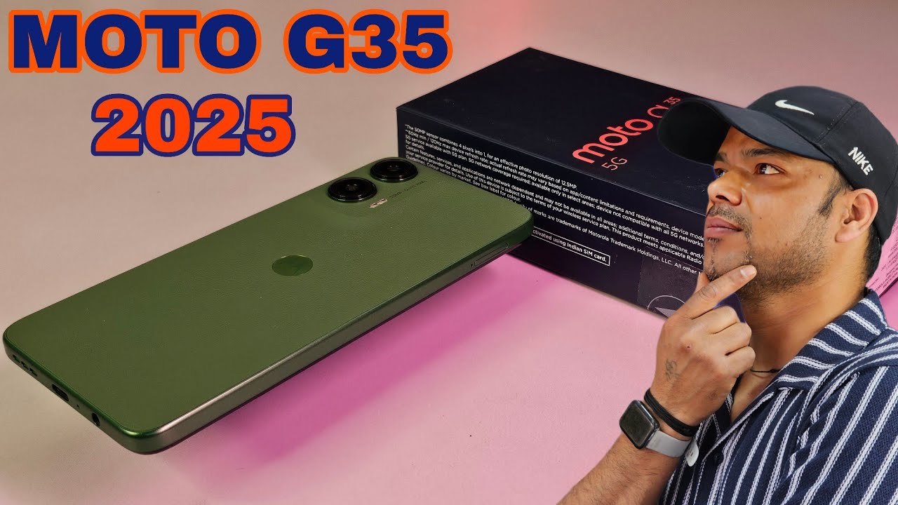 Moto G35 5G 2025! Best Smartphone Under 10000 Rupees! Full Details