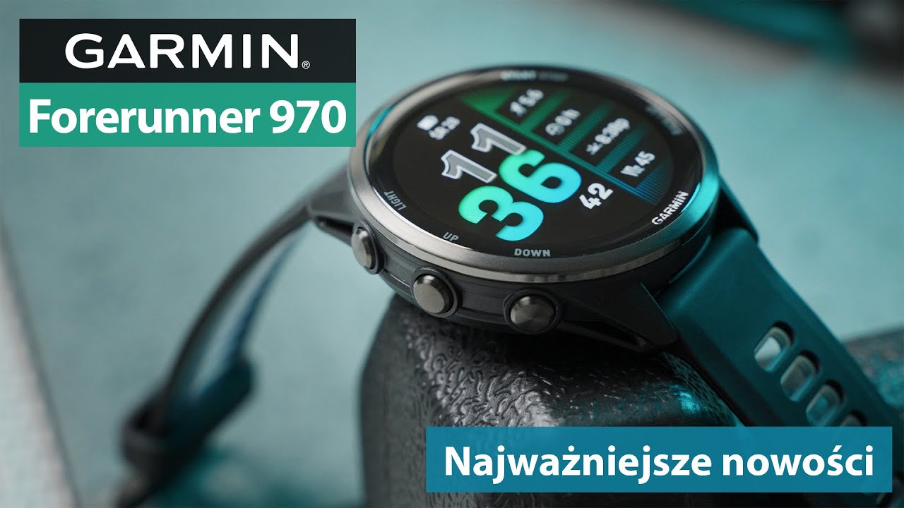 Garmin Forerunner 970 - Najbardziej zaawansowany zegarek sportowy