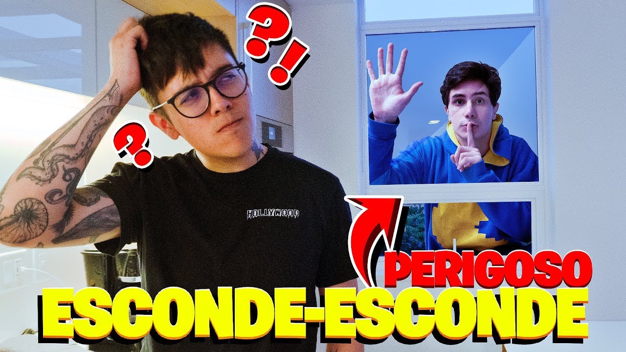 ESCONDERIJO PERIGOSO NO ESCONDE-ESCONDE! *ele me viu?*