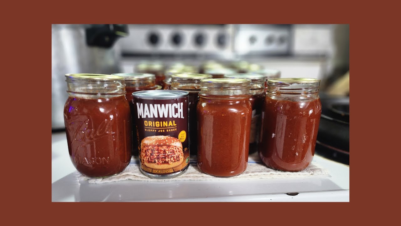 Copycat Manwich Sloppy Joe Sauce #sloppyjoe #manwich #copycat