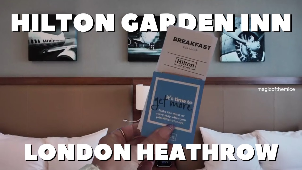 Hilton Garden Inn London Heathrow Hotel Tour - Day-Use Room & Overnight Airport Stay