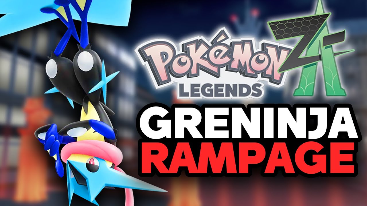BEST Mega Greninja Game Ever?! Pokemon Legends ZA Ranked Battles