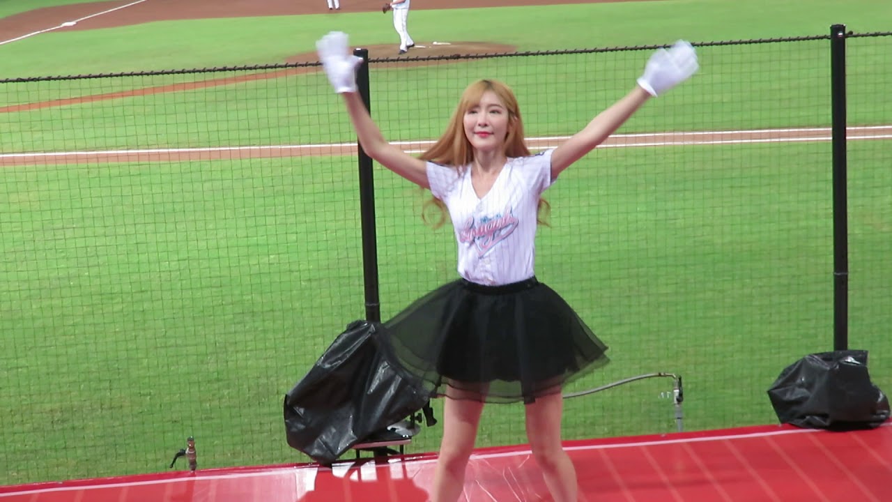 20180907 桃園球場 OH!LAMIGO lamigirls 倪暄 Eli