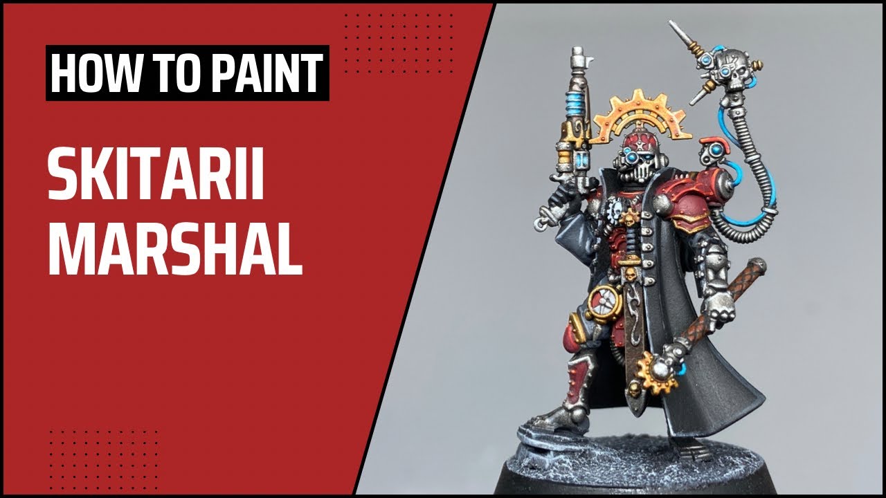 How to Paint: Skitarii Marshal for Adeptus Mechanicus