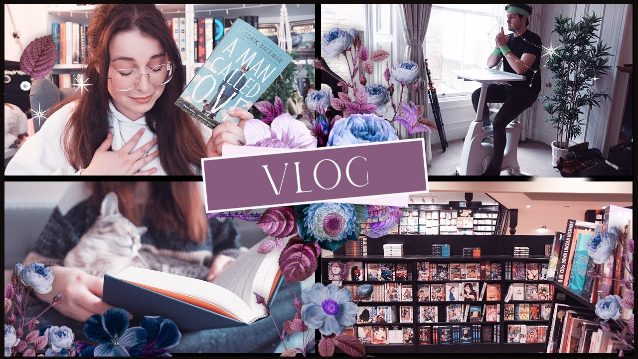 ✨May Reading Vlog: Visiting a Bookstore, Cute Momo & Trying the Yo-Yo Desk Bike 🚲 | Book Roast