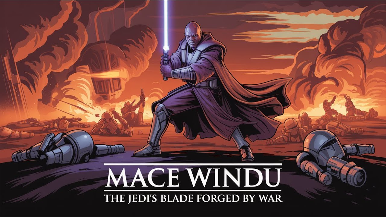 Mace Windu: The Jedi's Blade Forged by War