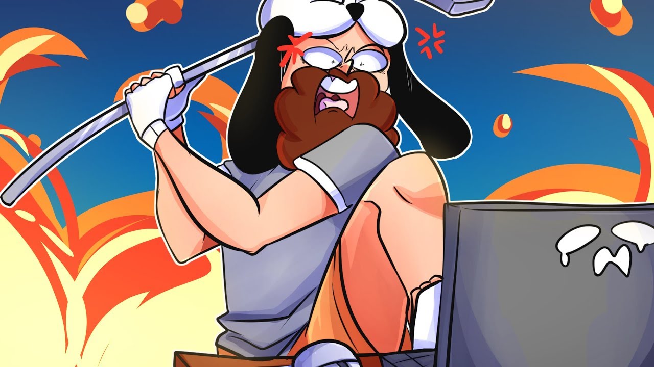 When Your Internet SHUTS OFF Mid Game...YOU RAGE! - GOLF IT FUNNY MOMENTS