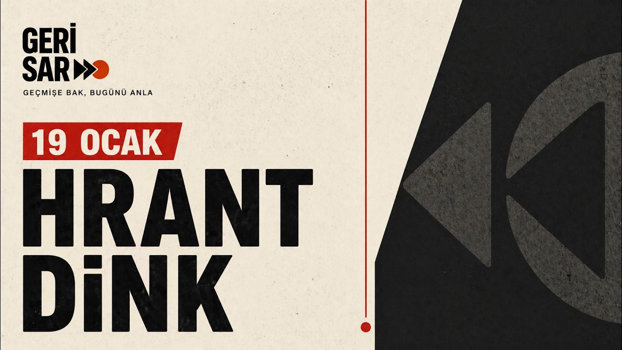 19 Ocak 2007: Hrant Dink - Alnımızdaki Kara Leke