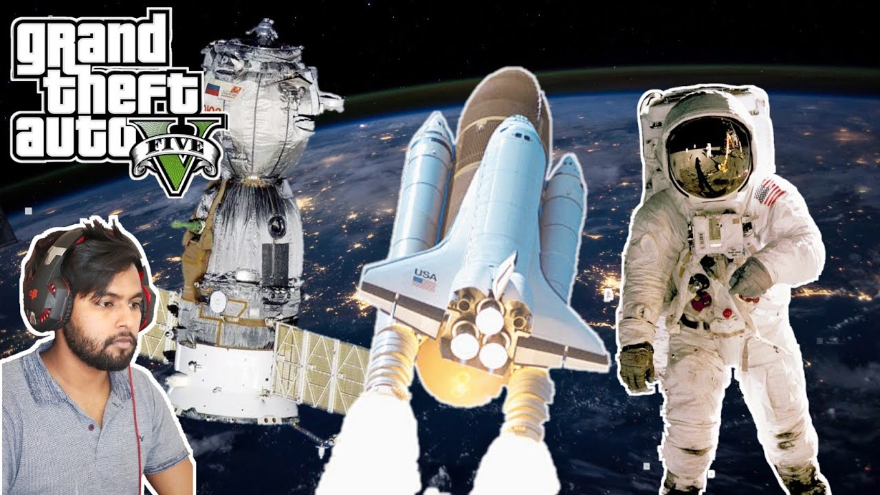 GTA 5 : MICHAEL GOING TO SPACE🚀 | BROWN BOY GAMING