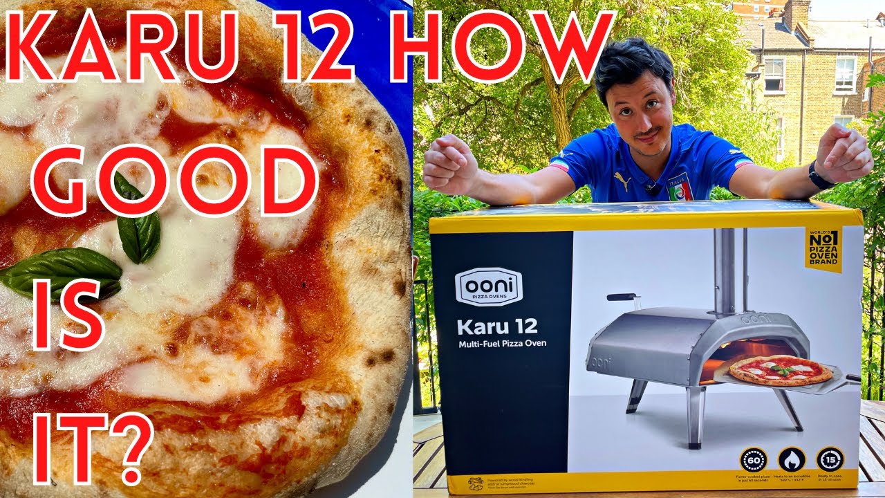 An Italian Unboxing and First Pizza on the Ooni Karu 12 - review and comparison