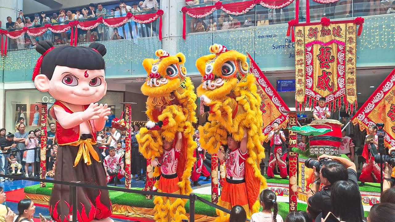 🧧2026新洲 艺威哪吒醒狮新年大演出