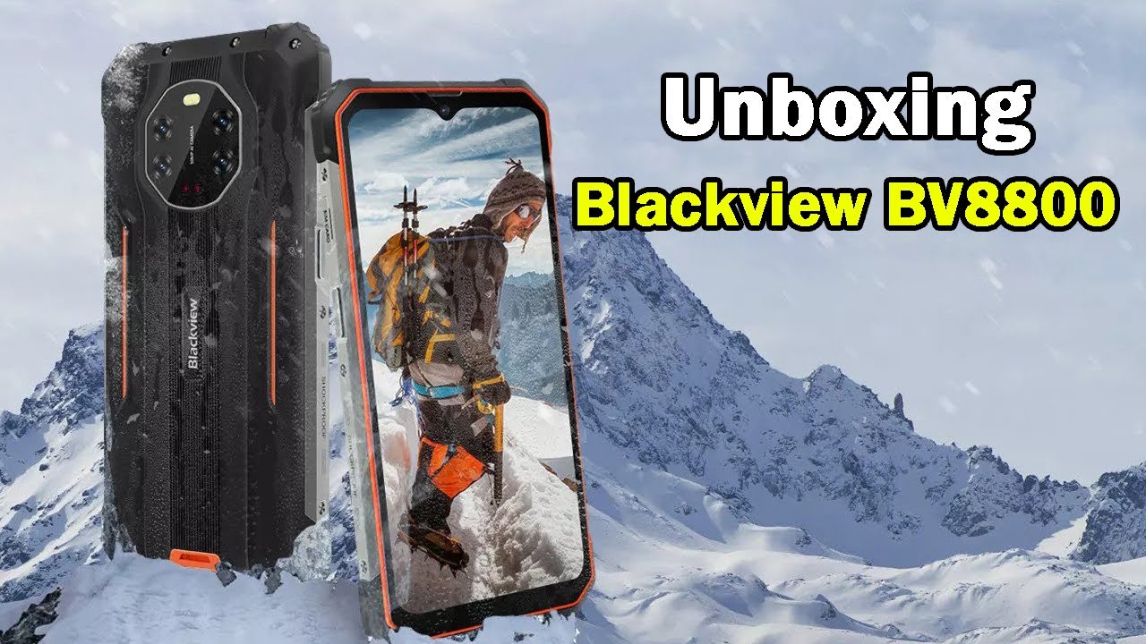 Blackview BV8800 Unboxing - Display and Battery Test