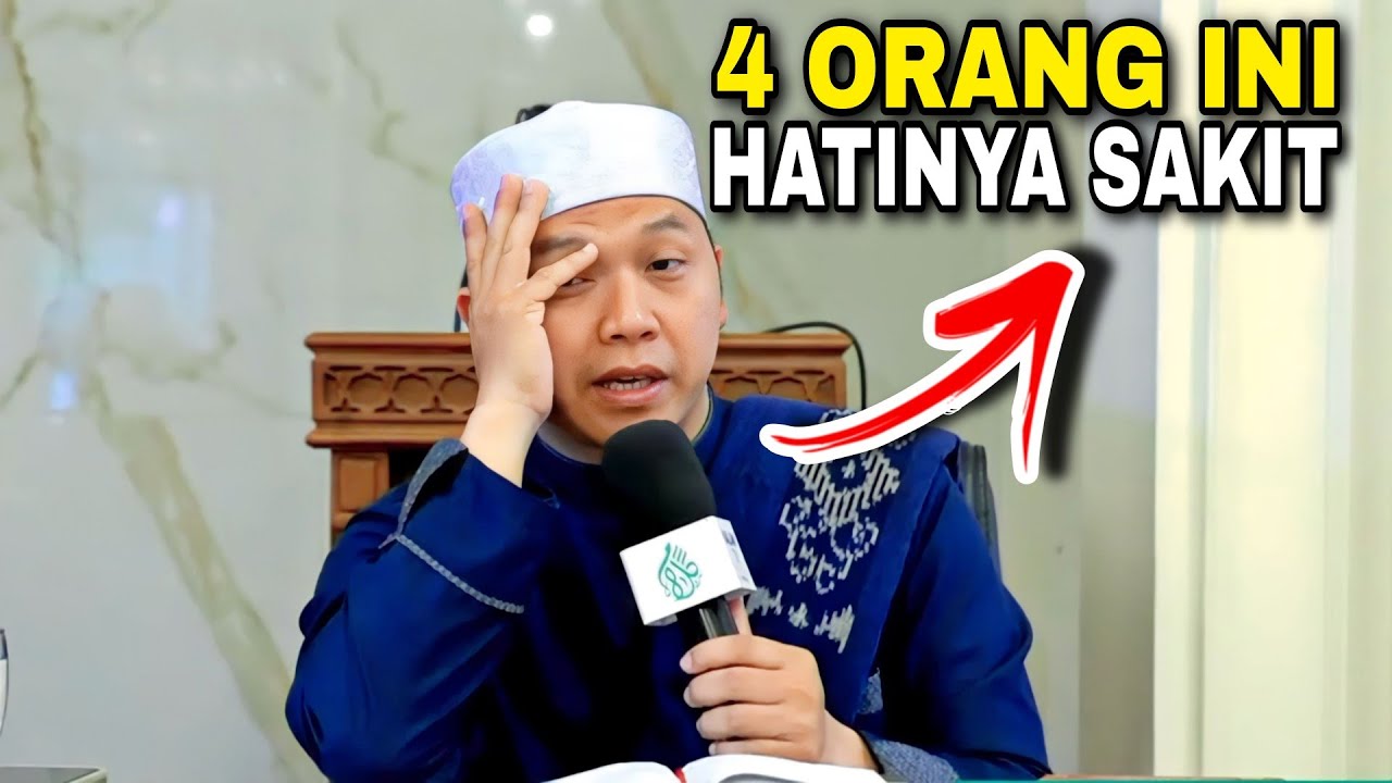 KAJIAN ISLAM : 4 Orang yang Sakit Hatinya, USTADZ HISYAM MUKHLAS ARRUYANI