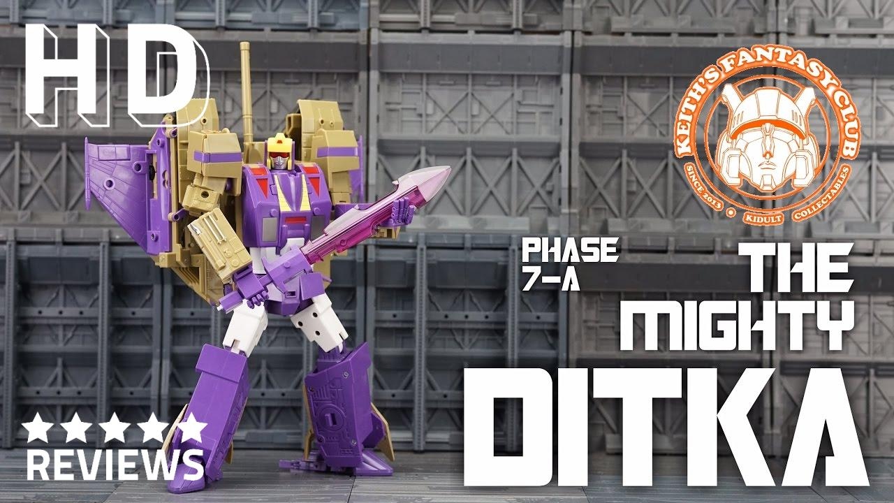 Keiths Fantasy Club EAVI Metal DITKA Transformers Masterpiece Blitzwing