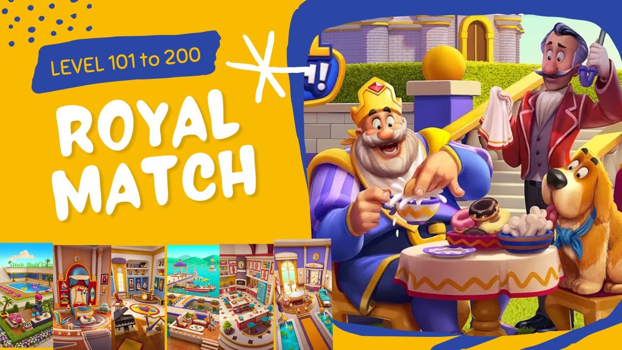 Royal Match 101-200 Level Completed