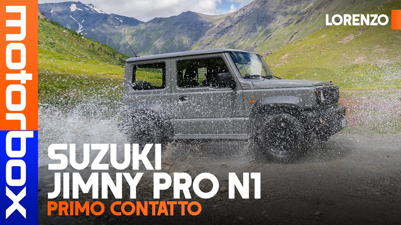 Suzuki Jimny PRO | Omologato AUTOCARRO N1, il mito dell&rsquo;OFFROAD non perde il suo carattere. La PROVA
