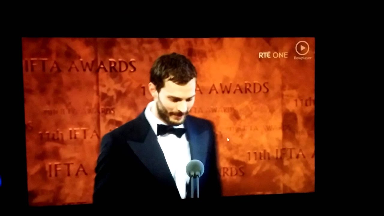 Jamie Dornan Rising Star Award IFTA 2014
