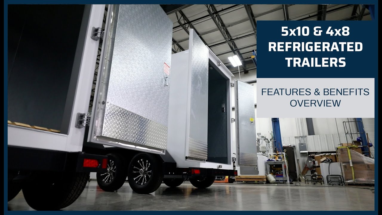 Multi-Temp Refrigerated Transport Trailer Overview - 5x10 & 4x8 | Leer Inc.