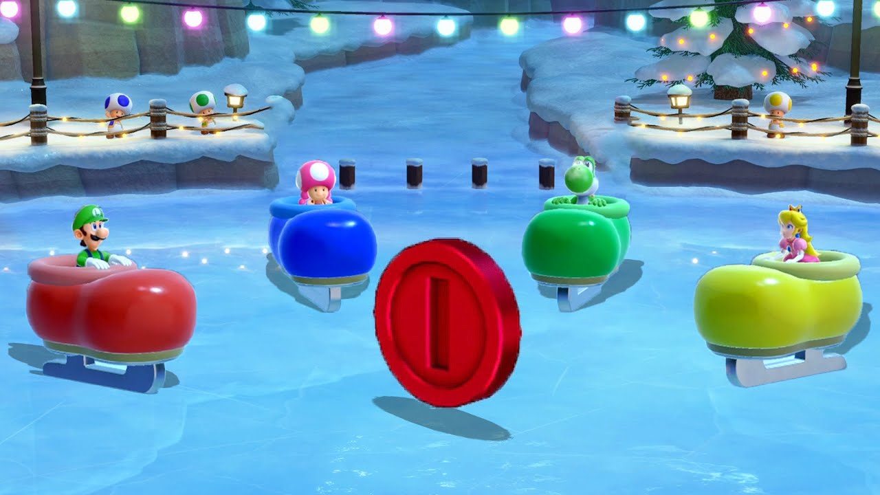 Luigi plays Super Mario Party Jamboree Minigames | Peach vs Toadette vs Yoshi [Master Difficulty]