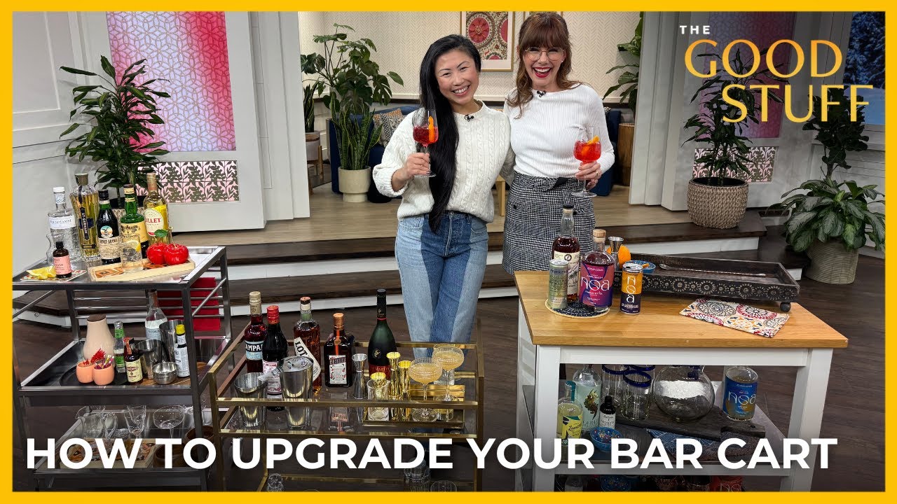 Upgrade Your Bar Cart | The Good Stuff with Mary Berg